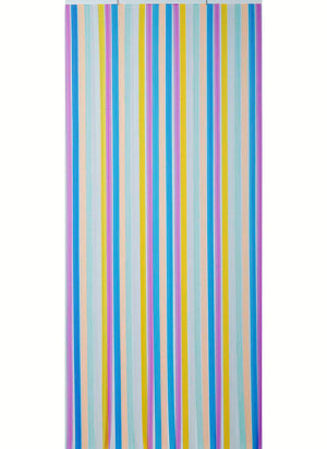 Rideau de porte lanières - Multicolore - Tahiti