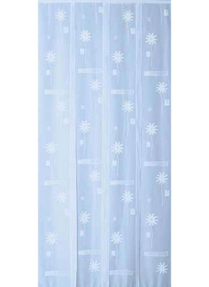 Rideau de porte moustiquaire - Bleu Lavande - Moustidéco