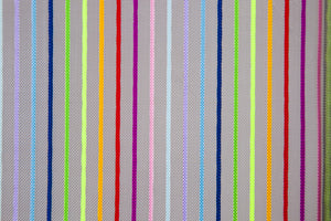 Zoom Rideau de porte moustiquaire - Multicolore - Moustirayures