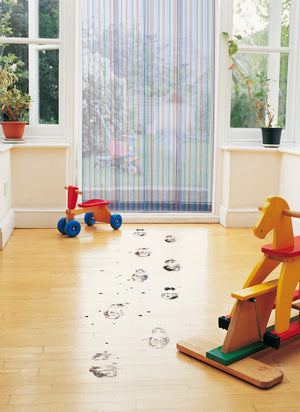 Ambiance Rideau de porte moustiquaire - Moustirayures 4 bandes