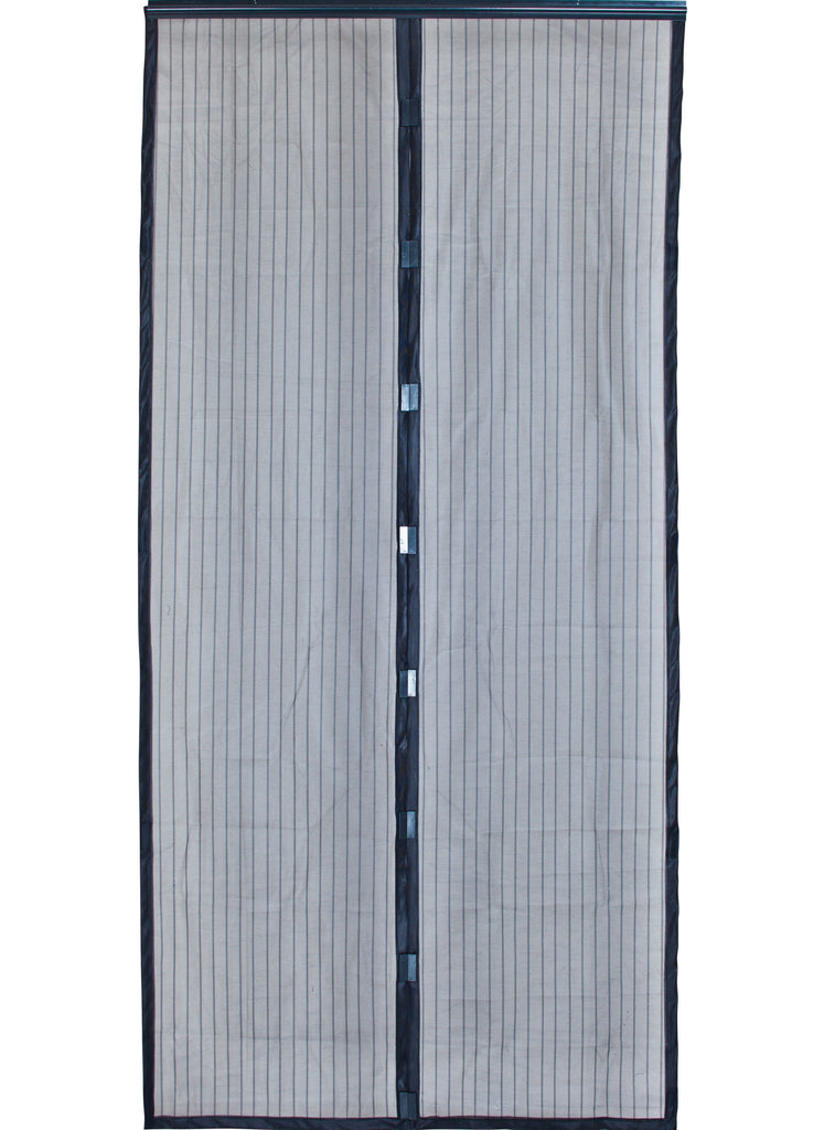 Rideau de porte moustiquaire - Noir - Moustimagnet