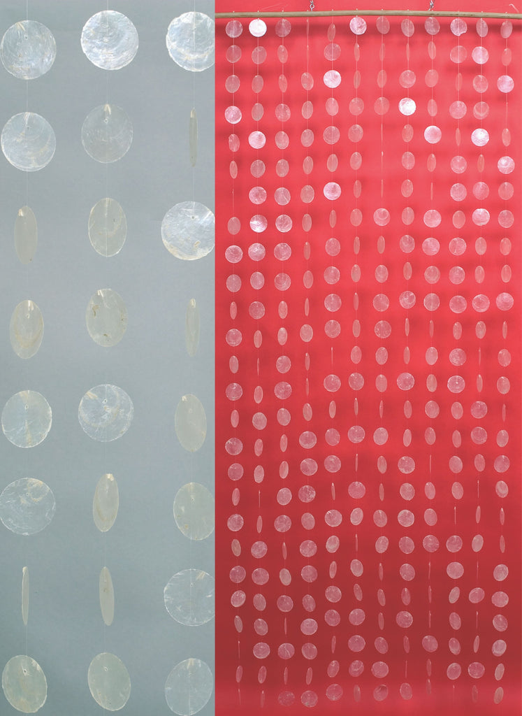 Rideau de porte vintage - Manille Naturelle