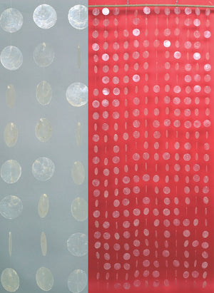 Rideau de porte vintage - Manille Naturelle