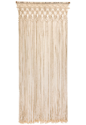 Rideau macramé - Bohème