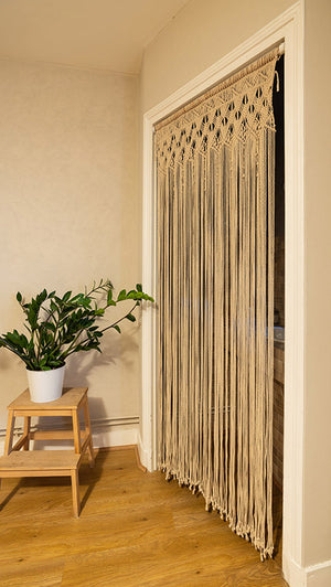 Rideau macramé - Bohème