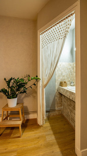 Rideau macramé - Cocoon