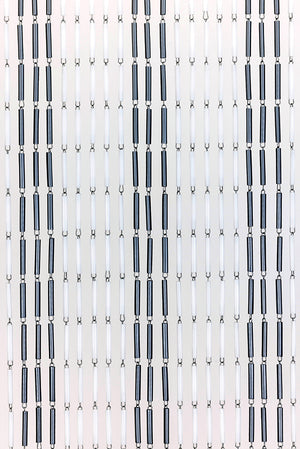 Rideau de porte bâtonnets plastique - Valmaris