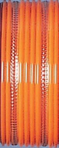 Rouleaux de 50 mètres de lanières plastiques pour rideaux de porte - Kit Ibiza Kit création Morel Orange 