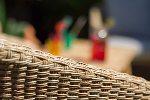 Salon en résine tressée naturel 4 pièces - KOH TAO - 5 pers.