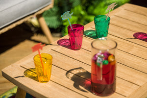 Salon en résine tressée naturel 4 pièces - KOH TAO - 4 pers.