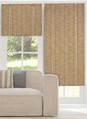 Store d'ombrage en baguette de roseau - Naturel