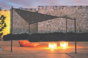 Tonnelle Ciel Étoilé NASSAU en ambiance fin de journée