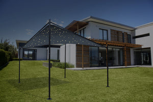 Tonnelle Ciel Étoilé NASSAU en ambiance jardin